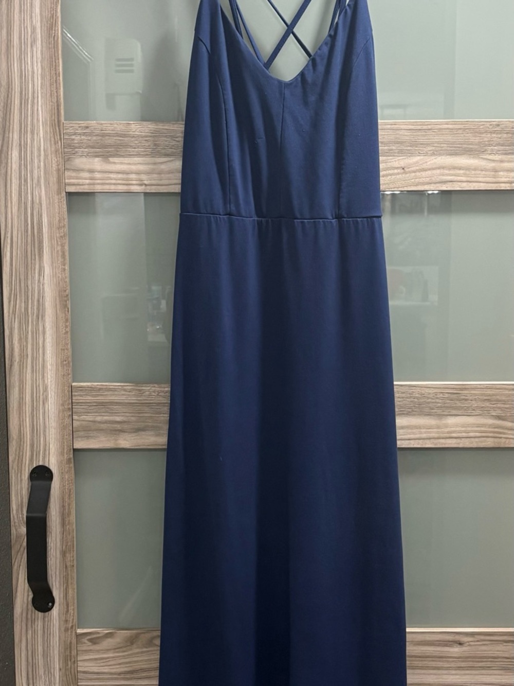 Market & Spruce Navy Blue Maxi Dress.